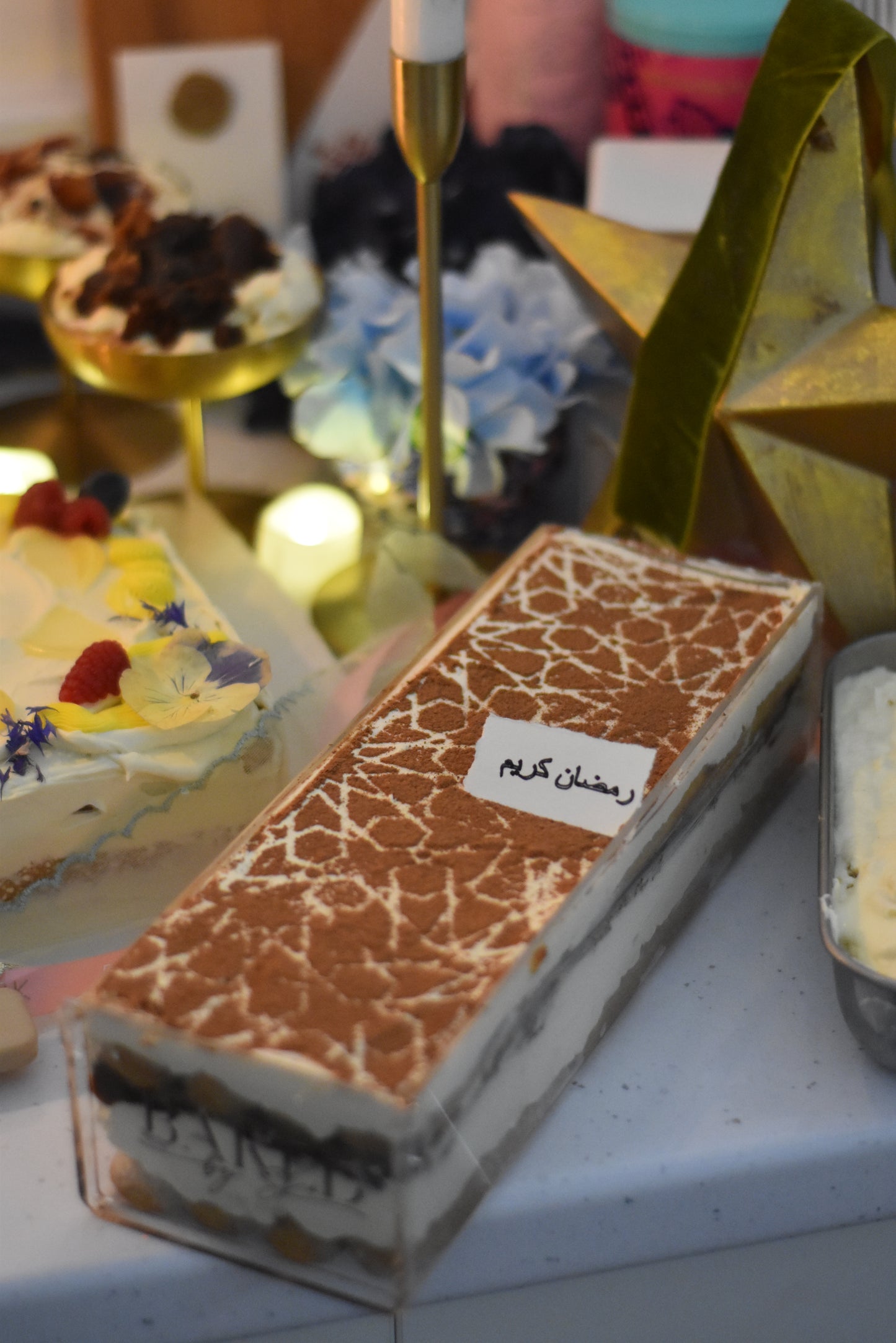 Rectangular Sticky Toffee Pudding Tiramisu