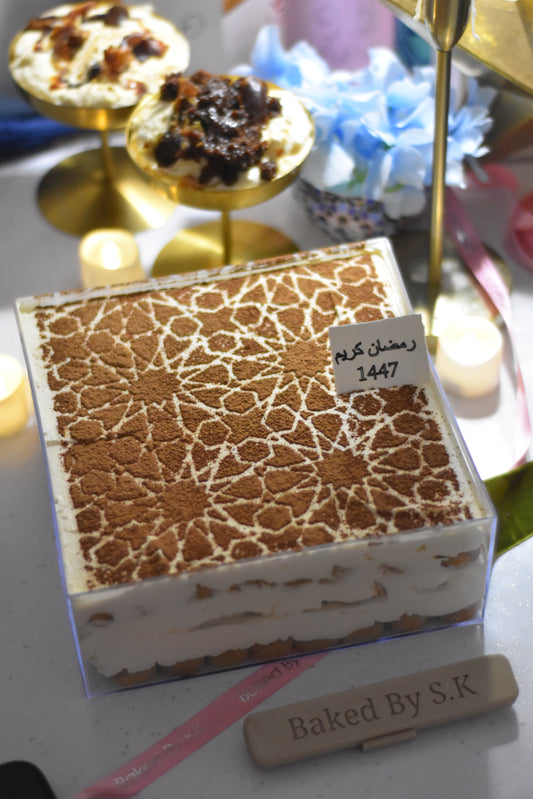 'Square' Cardamom Espresso Tiramisu